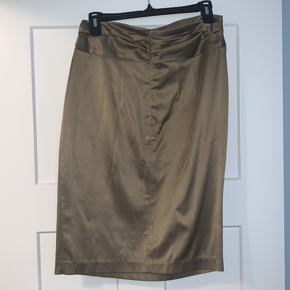 Bizz | champagne satin looking skirt - Picture 2 of 3